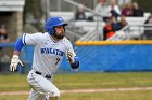 Baseball vs FSU  Wheaton College Baseball vs Framingham State University. - Photo by: KEITH NORDSTROM : Wheaton, Baseball